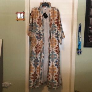 NWT ROBE/KIMONO DHASH DINE FOR HOTEL COLLECTION L/XL
